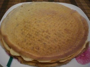 Тонкие блинчики на молоке