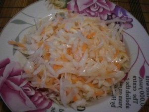 Капуста квашеная с морковью