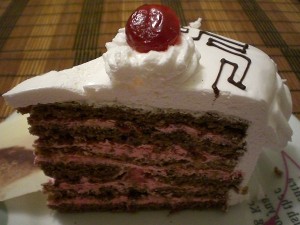 Торт Цезарь (кусочек)