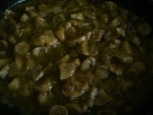 Грибной соус с шампиньонами